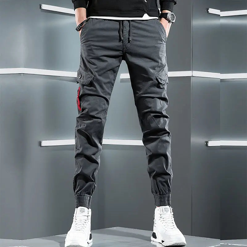 men's pencil cargo pants