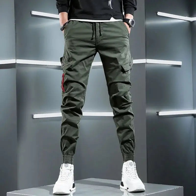 men's pencil cargo pants
