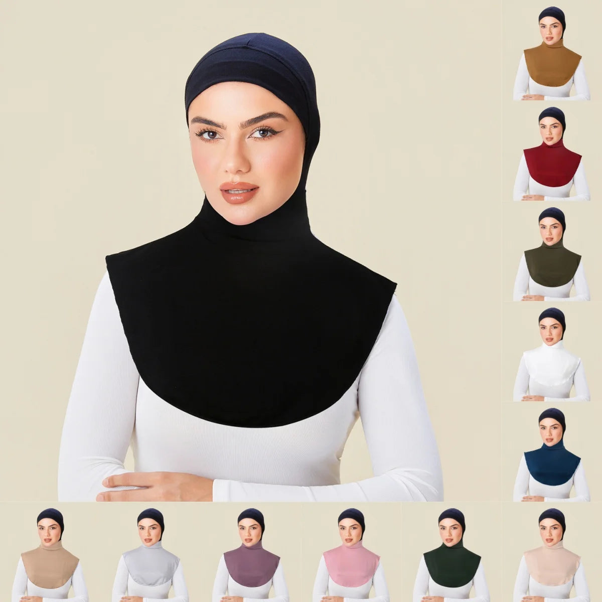women's neck sports hijab