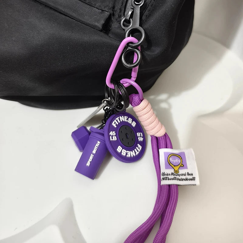 key chain weightlifting  workout  bag