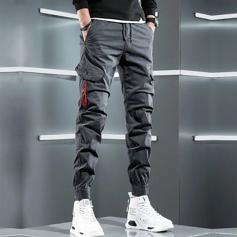 men's pencil cargo pants
