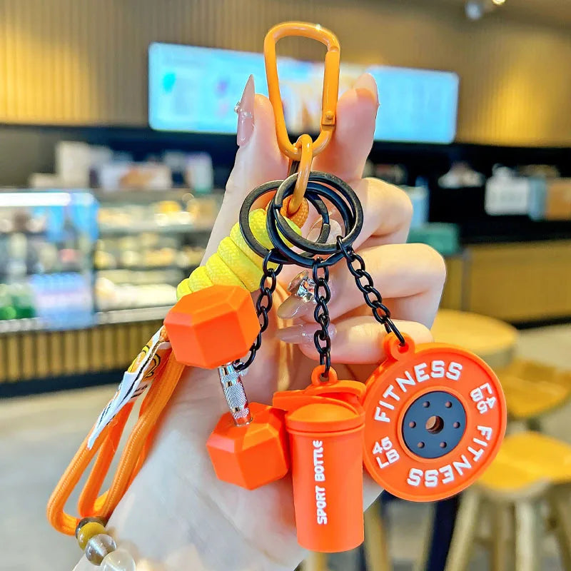 key chain weightlifting  workout  bag