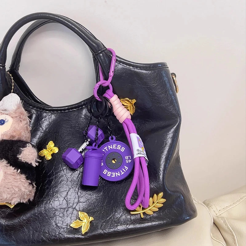 key chain weightlifting  workout  bag