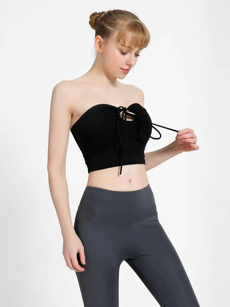 sleeveless women's crop tops