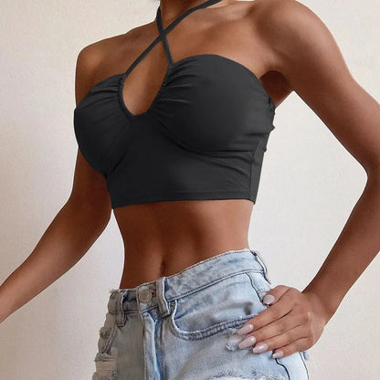 Sleeveless Women's Crop Tops