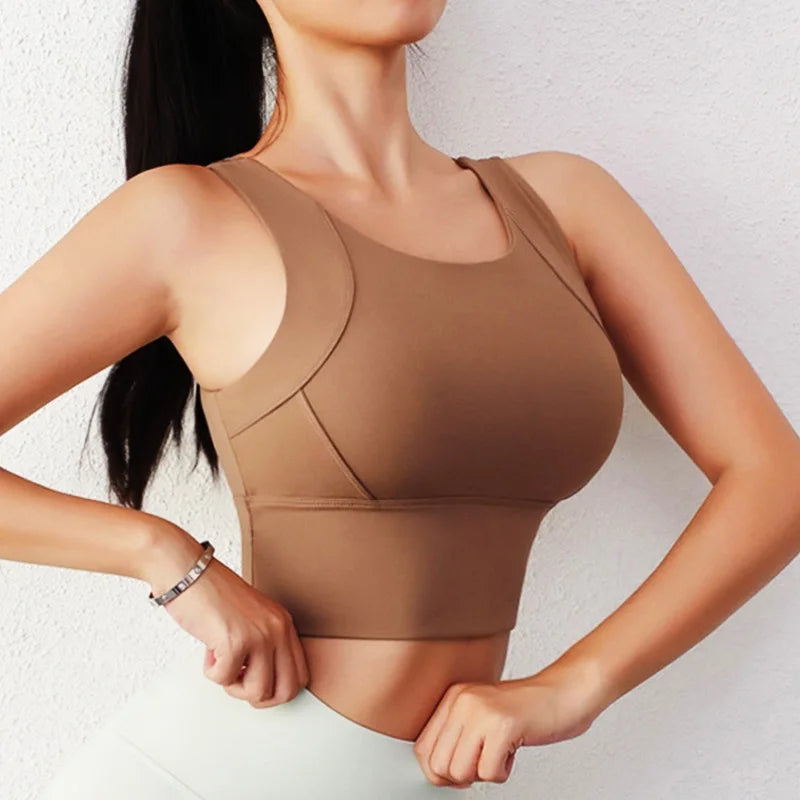 high support sports bra