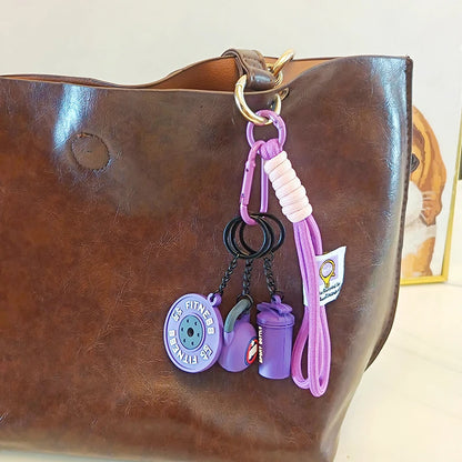 Key chain Weightlifting  Workout  Bag