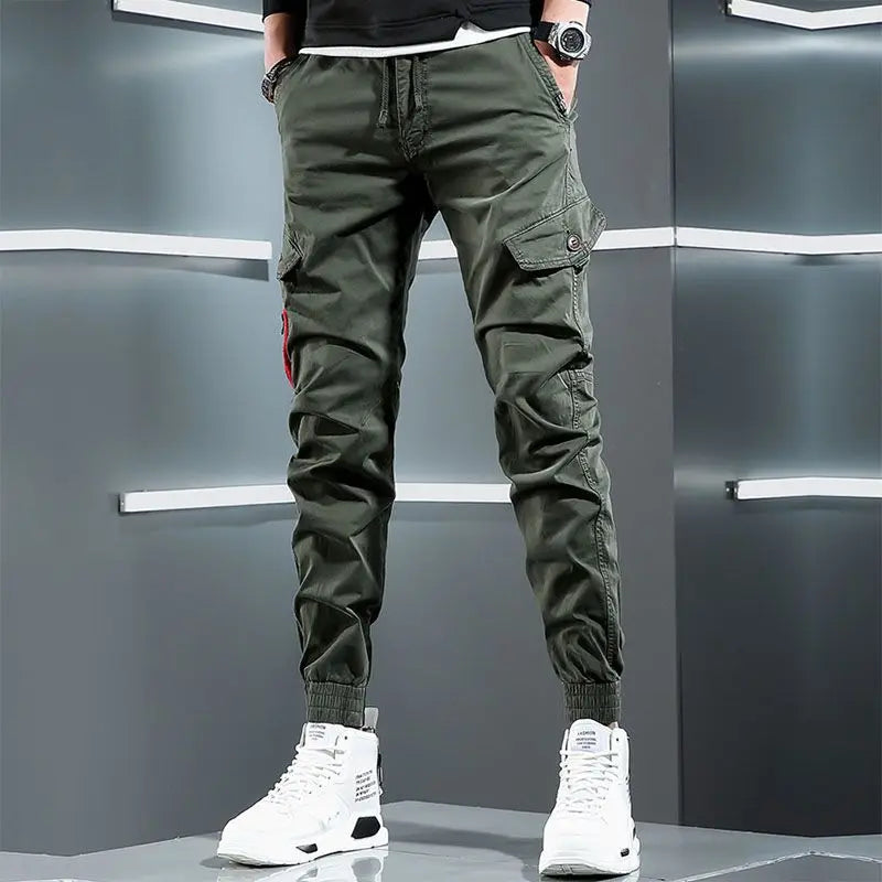 men's pencil cargo pants