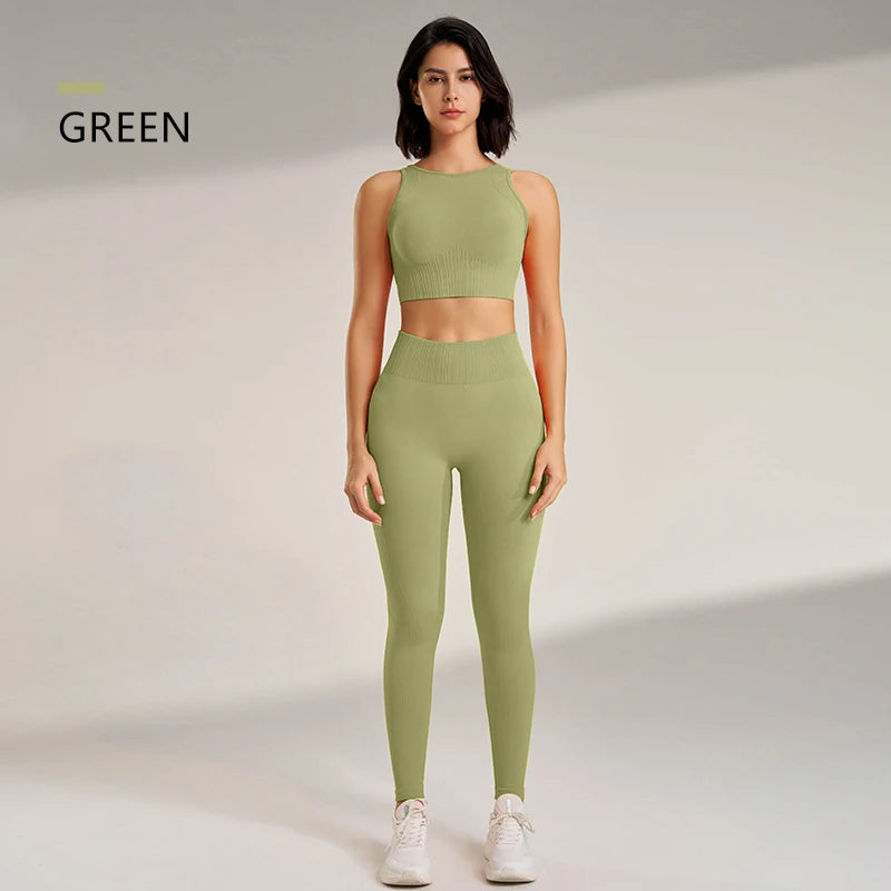 women's fitness clothing set