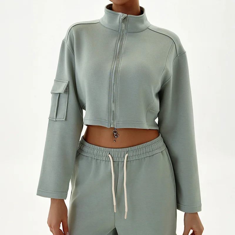 women's cargo sportswear set